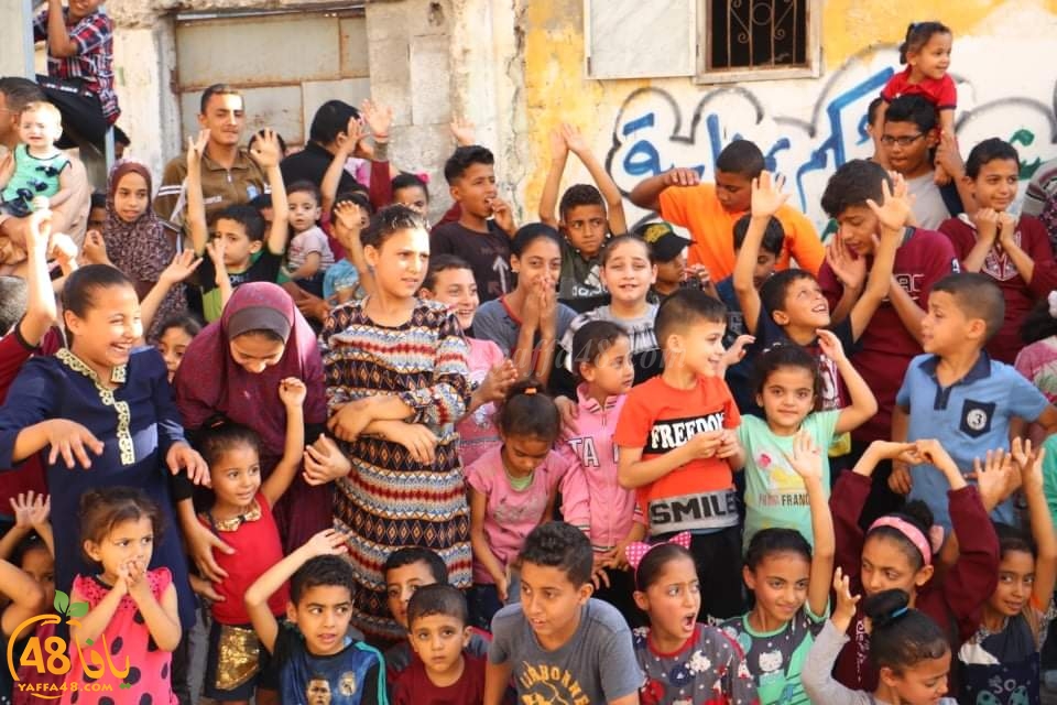 صور: حفل ترفيهي لأطفال غزة عن روح الشهيد محمد أبو نجم